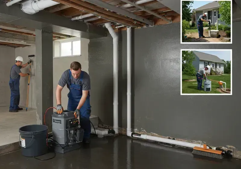 Basement Waterproofing and Flood Prevention process in Harlan, IA